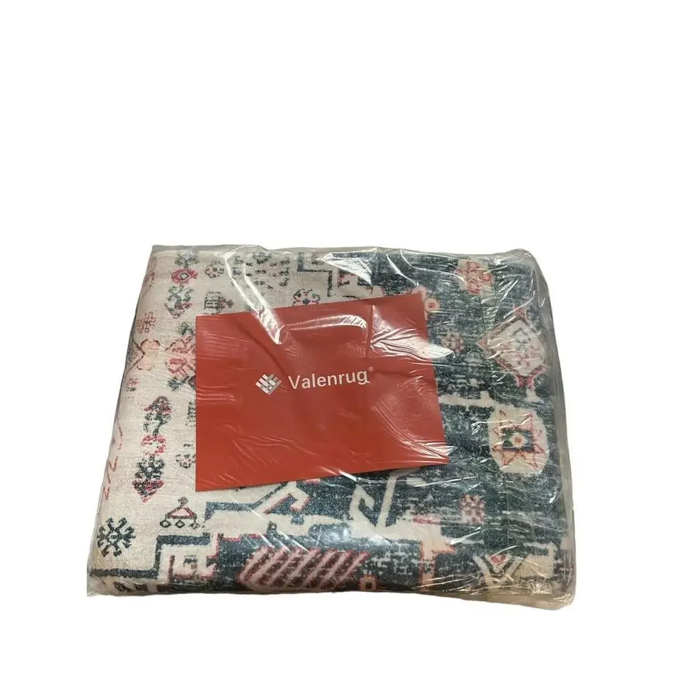 Valenrug 5x7 Area Rug‎ Blue Non Slip Washable Carpet Soft Floor Mat Home Decor